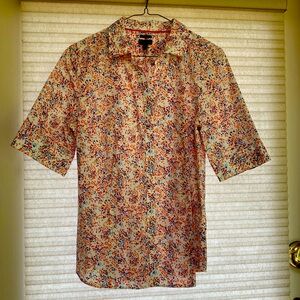 Talbots women’s cotton collared shirt, size 12